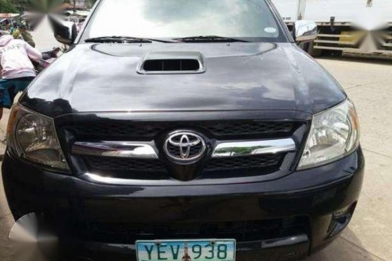 Toyota Hilux 4x4 2008 Black MT For Sale