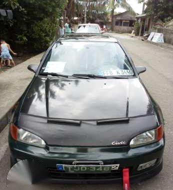 Honda Civic Eg 1993 Green AT For Sale