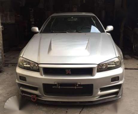 2001 Nissan Skyline GTR Vspec 2 Silver MT