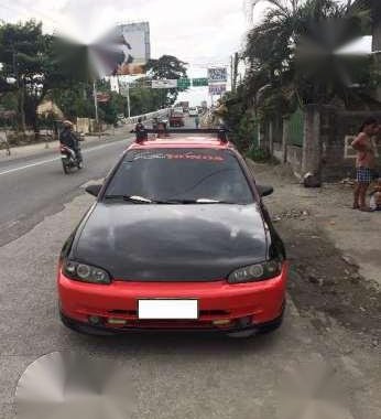 Honda Civic LX 1995 Red MT For Sale