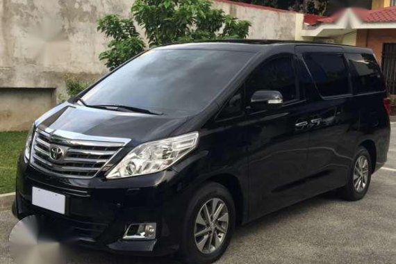 2014 Toyota Alphard 3.5L V6 Black AT 