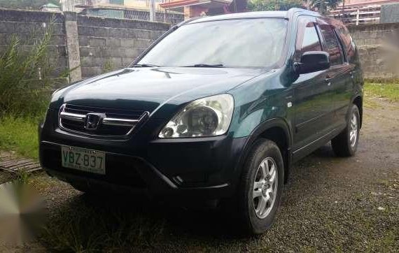Honda CRV 2003 Manual 2nd gen