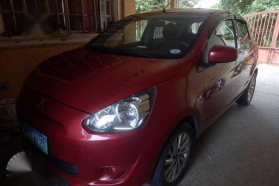 Mitsubishi Mirage GLX HB 2013 Red MT