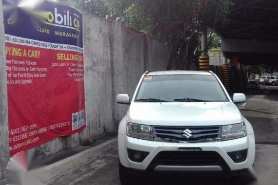 2016 Suzuki Grand Vitara GL AT White 