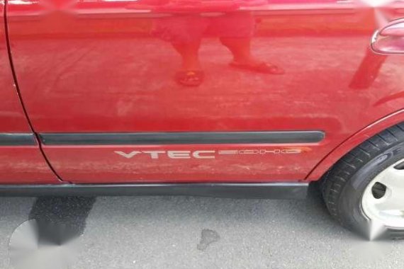 Honda Civic Vtec SIR 2000 AT Red 