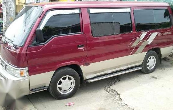 2012 Nissan Urvan Escapade Red MT 