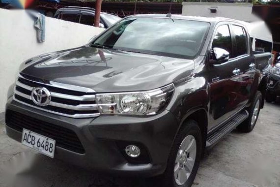 Hilux 2.8 G 4x4 Gray Manual FOR 1.235M