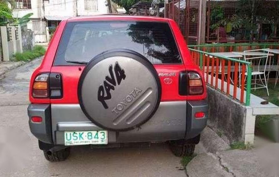 Toyota Rav4 1997 MT AWD Red For Sale