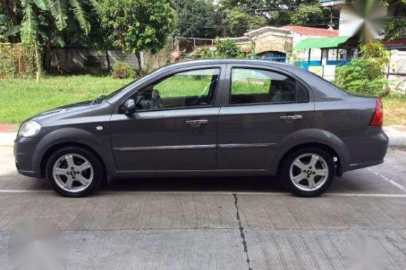 2012s Chevrolet Aveo LT VGiS AT Gray 