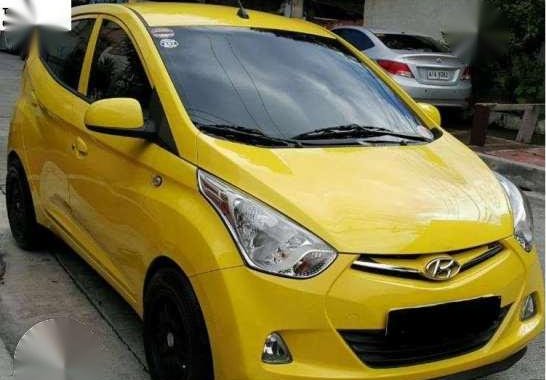 Fresh Hyundai Eon 2013 Yellow MT For Sale