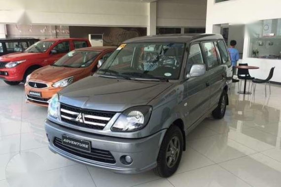 2017 Mitsubishi ADVENTURE 2.5L GLX MT at P 39k* Low DP