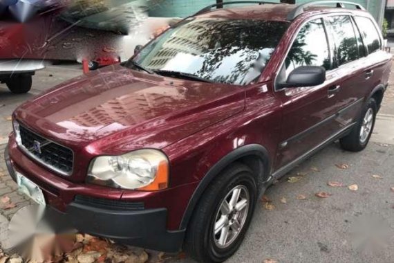 Volvo XC90 2.5L AWD AT 2004 Red For Sale
