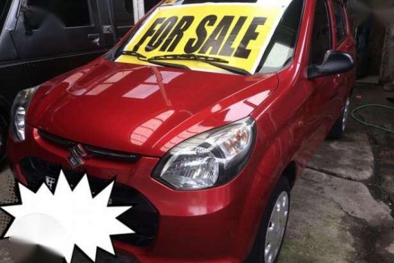 2015 Suzuki Alto DLX Red MT For Sale