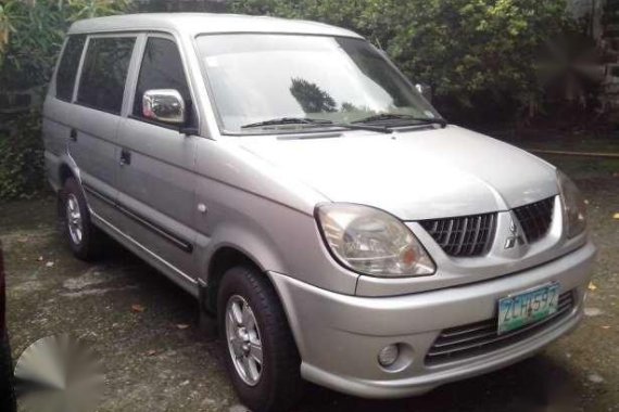 2006 Mitsubishi Adventure GLX Silver MT 