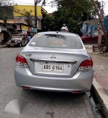 Mitsubishi Mirage G4 2016 Silver AT For Sale