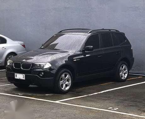 BMW X3 Black 2010 Diesel For Sale