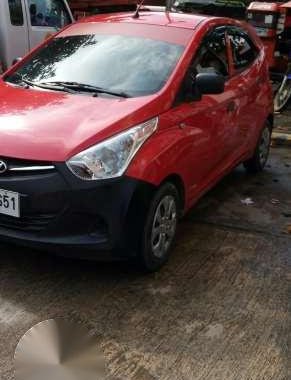 Hyundai Eon 2014 Red AT For Sale