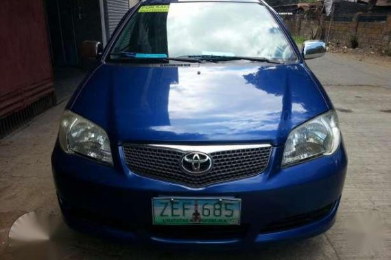Fresh Toyota Vios 2006 Blue MT For Sale