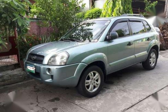 Hyundai Tucson CRDi 2006 Green AT For Sale