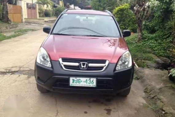 Fresh Honda CRV 2003 MT Red For Sale