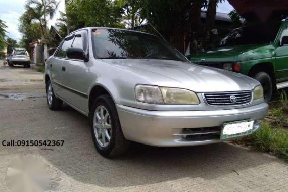 Toyota Corolla XE 2000 Silver MT For Sale