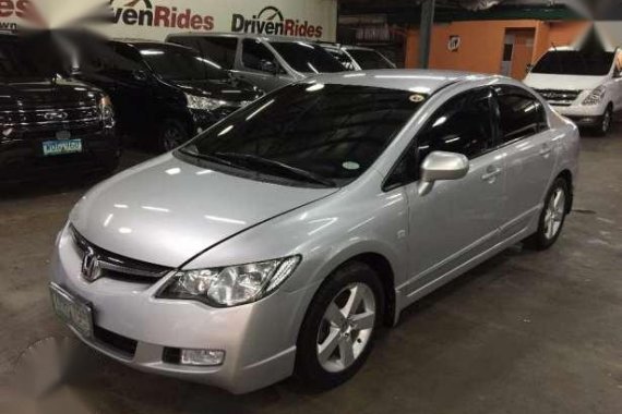 Honda Civic 1.8 AT 2008 Silver For Sale