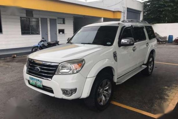 2011 Ford Everest Limited 4x2 AT White 