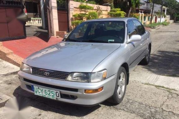 1995 Toyota Corolla GLI MT Silver For Sale