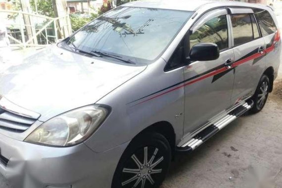 Toyota Innova 2.5J 2010 MT Silver For Sale