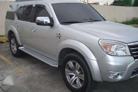 Ford Everest 2.5 2011 AT Silver For Sale