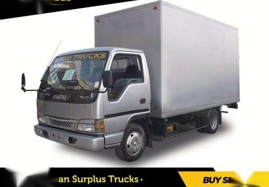 Isuzu Aluminum Van Truck - ISUZU ELF - Autokid Trucks - Japan Surplus