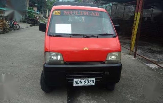 Multicab flat bed with canopy