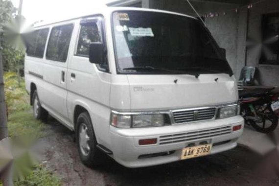 2014 Nissan Urvan Shuttle 2.7 White MT