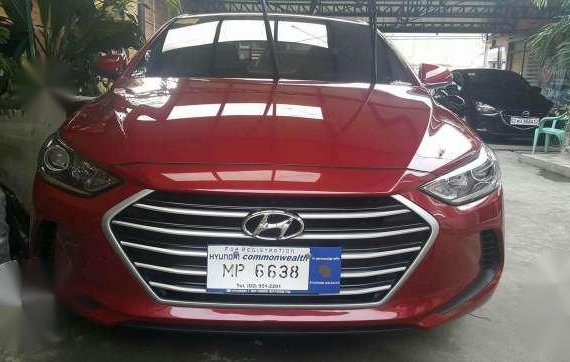 2016 Hyundai Elantra MT Red For Sale