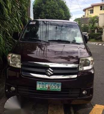 Fresh Suzuki APV 2012 Red MT For Sale