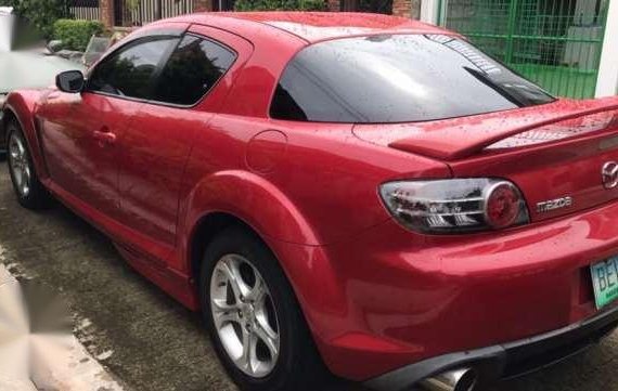 Mazda RX8 Sport 2003 Red MT For Sale