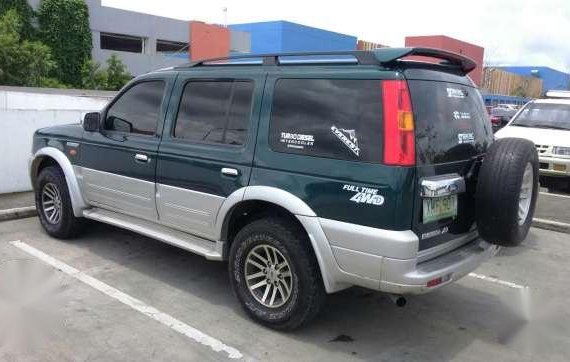 Ford Everest 4x4 2004 Green MT For Sale