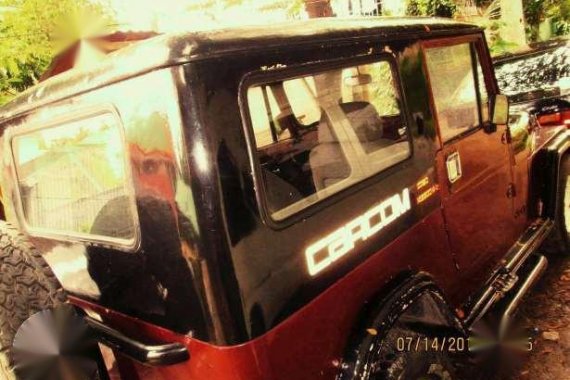 Mitsubishi Jeep 1994 Red MT For Sale