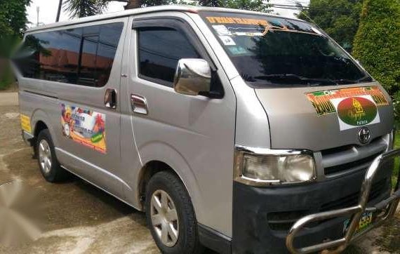 2007 Toyota HiAce Commuter Silver MT 