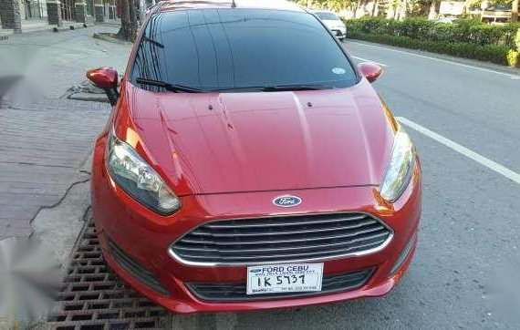 Ford Fiesta 2016 Trend MT Red For Sale