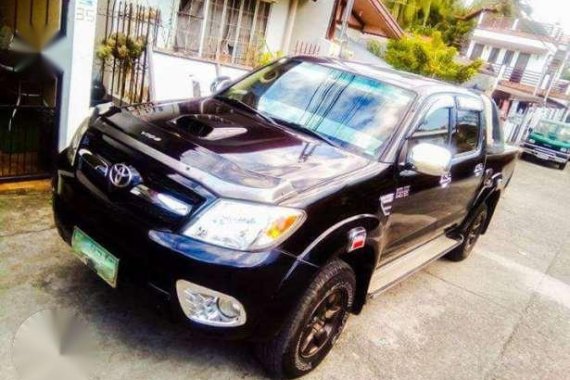 Toyota Hilux G 4x4 2007 AT Black For Sale