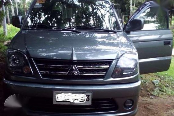 2014 Mitsubishi Adventure GLX MT Silver 