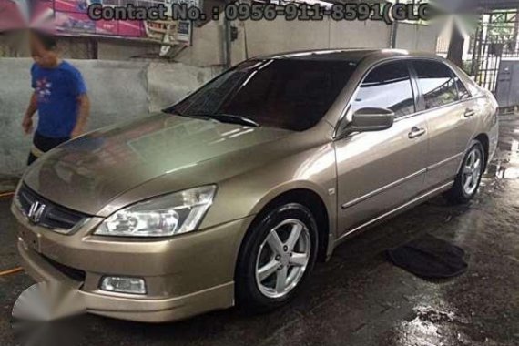 Honda Accord 2005 2.4L 7th Gen AT Beige 