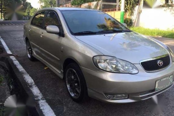 Toyota Corolla Altis 1.6G 2003 AT Silver 