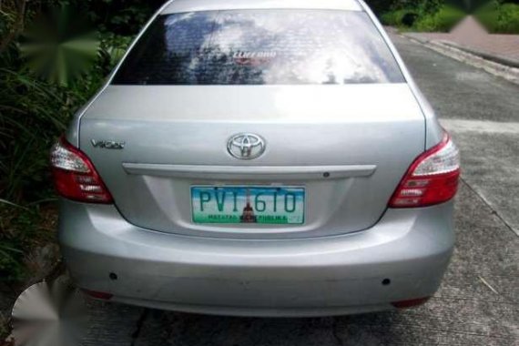 Toyota Vios 2010 1.3J MT Silver For Sale