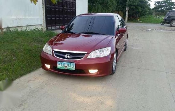 Honda Civic VTIS 2005 Red AT For Sale