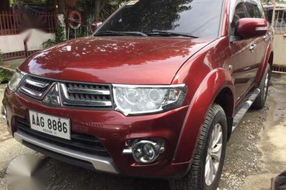 Mitsubishi Montero Sports GLX 2014 Red MT