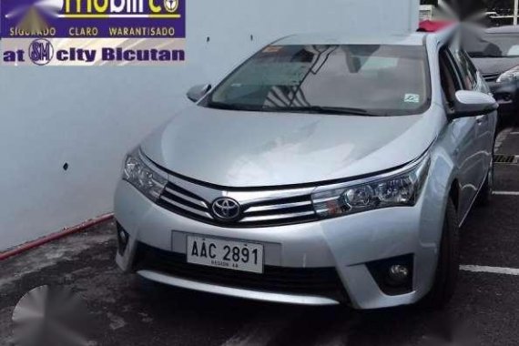 2014 Toyota Corolla Altis 1.6 G Automatic - Automobilico SM Bicutan