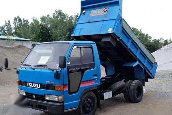 4BE1 Isuzu Elf 6W Mini Dump Truck Custom NKR 10ft. Camel Type