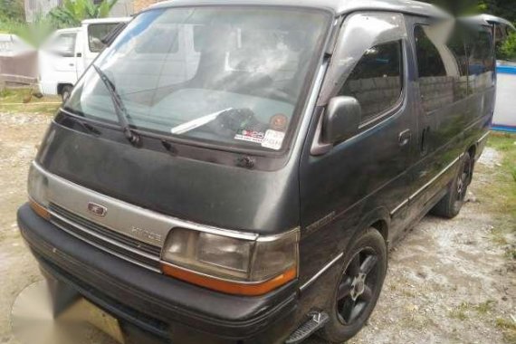 Toyota Hi-Ace Diesel Manual